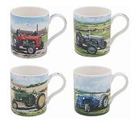 New Lesser and Pavey Mug Beaker Coffee Tea Cup Red Classic Tractor LP93896