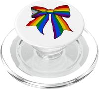 New LGBTQ Pride Flag Queer Trans Poly Pride Coquette Bow PopSockets PopGrip for MagSafe