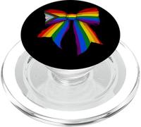 New LGBTQ Pride Flag Queer Trans Poly Pride Coquette Bow PopSockets PopGrip for MagSafe