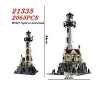 New Lighthouse Motorised IDEAS 21335 Moc 2065pcs Plus 2 Figures & Manual