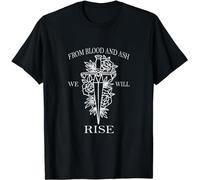 New Limited Blood and Ash, from Blood and Ash we Will Rise, Funny T-Shirt Black