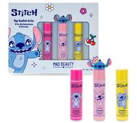 New Lip Balm Trio Gift Set - 3 Pack with Vanilla, Raspberry & Passionfruit Flavours - Moisturising & Nourishing Lip Care - 3 x 4g Lip Balms A-46