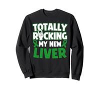 New Liver Recipient Liver Transplant Survivor Sweatshirt