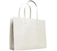 New Lobster Limited TED BAKER Wide Croc Effect ALLICON Icon Tote Bag - Nude