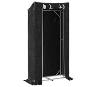 vidaxL Firewood Rack with Rain Cover 100x40x200 cm Galvanised Steel