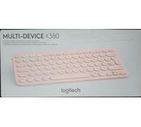 NEW LOGITECH K380 MULTI-DEVICE BLUETOOTH KEYBOARD in PINK
