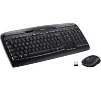 Logitech Wireless Keyboard and Mouse MK330 QWERTY Black