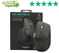LOGITECH MX MASTER 4 HIGH PERFORMANCE WIRELESS MOUSE BLACK BNIB Windows MacOS