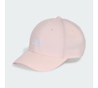 adidas Unisex Bball Lt Emb New Logo Hat, Distilled Pink/White, L-XL