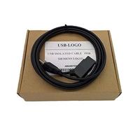 New Logo USB-Cable USB PLC Programming Cable for Siemens Logo! Series, Isolated Interface, for 6ED1057-1AA01-0BA0 Replacement