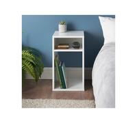 New Lokken Bed Side Unit Ideal for everyday storage use - White
