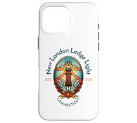 New London Ledge Light, Connecticut Lighthouse Case for iPhone 16 Pro Max