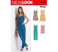 New Look Ladies Easy Sewing Pattern 6373 Jumpsuits & Dresses