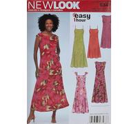 New Look Sewing Pattern 6347: Misses Dresses, Size A, Paper, Multicoloured, A (10-12-14-16-18-20-22)