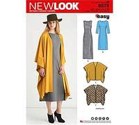 New Look Sewing Pattern 6573 Dresses A (8-10-12-14-16-18)