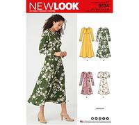 New Look Sewing Pattern 6574 Dresses A (6-8-10-12-14-16-18)
