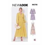 New Look Sewing Pattern 6718 Women A (8-10-12-14-16-18-20)
