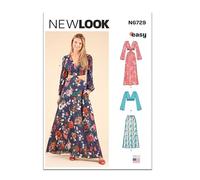 New Look Sewing Pattern 6729 Women 6-8-10-12-14-16-18