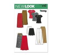 New Look Sewing Pattern 6762: Misses Separates, Size A, Paper, Multicoloured, A (XS-S-M-L-XL)