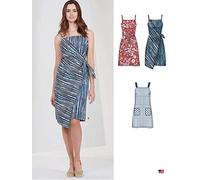 New Look Sewing Pattern N6614 Misses' Dresses, Paper, White, VARIOUS