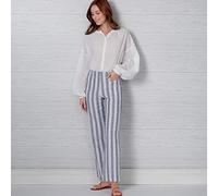 New Look Sewing Pattern N6660 Misses' High Waisted Flared Pants in Two Lengths, Paper, Various, A (8-10-12-14-16-18-20), UN6660A