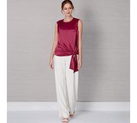 New Look Sewing Pattern N6662 Misses’ Drape Top & Wide-Leg Trousers