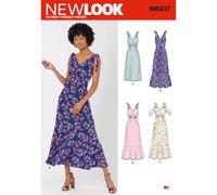 New Look Sewing Pattern UN6617A Misses' Dresses