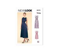 New Look UN6731A Misses' Dresses A (6-8-10-12-14-16-18)