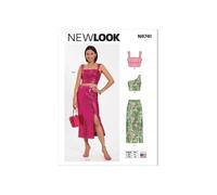 New Look UN6741A Misses' Two-Piece Dresses A (6-8-10-12-14-16-18)