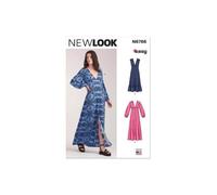 New Look UN6766A Misses' Dresses Size 8-10-12-14-16-18