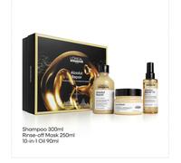 NEW Loreal Absolut Repair Trio Gift Set 300ml, 250ml and 90ml