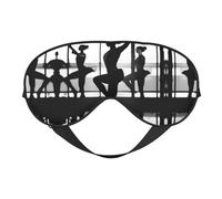 New Love Gymnastics Double Side Eye Mask, Adjustable Strap Eye Mask, Eye Sleep Shade Cover, Blocks Light Eye mask