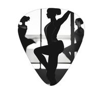 New Love Gymnastics Guitar Picks Set-Premium Abs Material,Various Thicknesses-Enhance Your Playing Experience