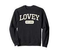 New Lovey Est 2026 1st First Time Pregnancy Announcement Sweatshirt