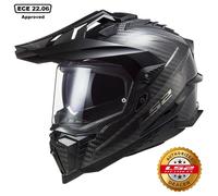 New LS2 MX701 Carbon Explorer Enduro Adventure Motorcycle Dual Sport Helmet 2024