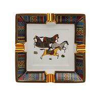 NEW LUBINSKI Cigar Ashtray, Painted Gilt Ceramic Cigar Ashtray, Household Desktop Cigar Ashtray