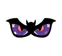 New Luminous Glow Glasses Funny Red Eyes Kids Halloween Accessories Cosplay Prop Party Anime Clown Masquerade X6W7 Carnival Glas