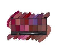 NEW LUXURY PLUS Infinity Lipstick Palette | 16 Shades in 1 | Create Your Own Custom Lip Colors | Smooth & Creamy Texture with Intense Color Payoff | Travel-Friendly & Professional Use