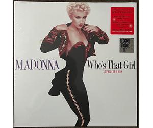 NEW MADONNA - WHO'S THAT GIRL EP RSD 2022 Red Vinyl LP Sire RCV1-671177 (1987)