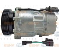 MAHLE ACP 191 000S Compressor Air Conditioning V-Ribbed Belt Pulley 119MMu.a. Suitable for VW Golf IV (1J1)
