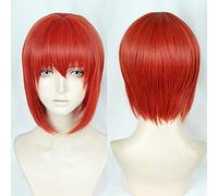 New Mahoutsukai no Yome Chise Hatori Cosplay Wigs Magus' Bride Short Orange Red Synthetic Hair Perucas Cosplay Wig + Track + Cap