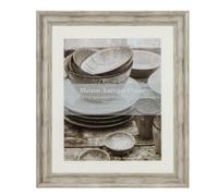 New Maison Antique Frame With Beautifully Shabby Chic and Rustic and Elegant Aged Wood Appearance, Ready To Hang Or Stand Both Ways, Elegant Way To Display Your Favourite Photographs. - 20x16in