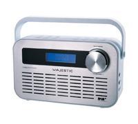 New Majestic DAB-843W Portable Digital Radio Silver