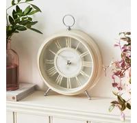 New Mantel Clock -Cream, Can Peacefully Relish Its Classic And Sophisticated Design -D01