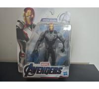 Marvel Avengers Iron Man Team Suit Endgame 6 Inch Action Figure Black Grey Toy