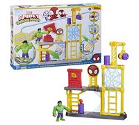 New Marvel Spidey & Friends Hulk's Smash Yard Playset - Sealed Box