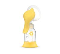 New Medela Harmony Manual Breast Pump, Single Hand Breastpump with Flex Breast Shields for More Comfort and Expressing More Milk