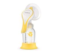 New Medela Harmony Manual Breast Pump, Single Hand Breastpump with Flex Breast Shields for More Comfort and Expressing More Milk