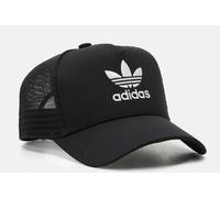 NEW Mens Adidas Grey LOGO Original Trefoil Mesh Hat Trucker Cap UNISEX