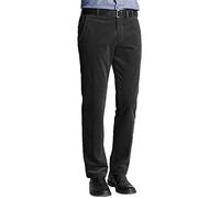 New Mens Comfort Stretch Corduroy Trousers Straight Leg Regular Fit Pure Cotton Super Soft Trousers Casual Home Business Office Work Smart Pants (as8, Waist_Inseam, Numeric_32, Numeric_31, Black)